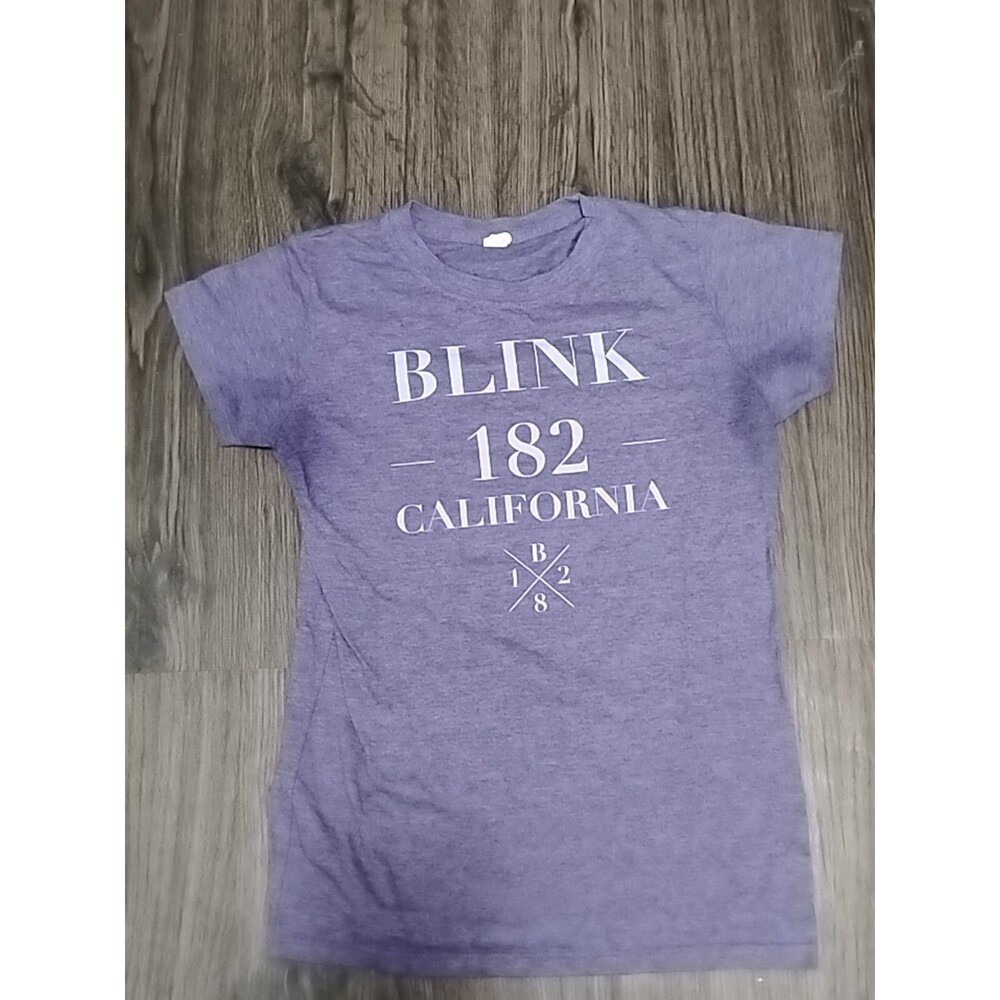 Blink 182 T  Shirt Youth Size Medium 2016 North American Tour Concert Purple